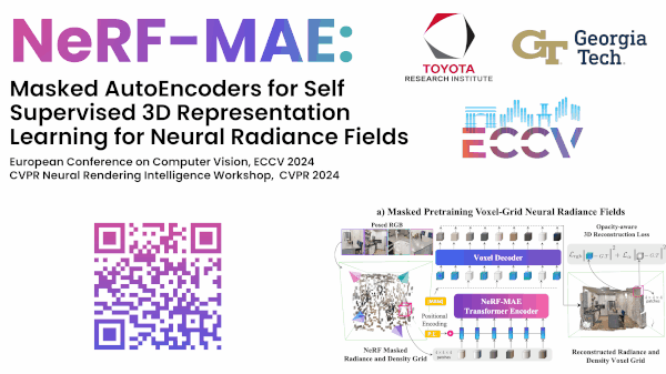 NeRF-MAE